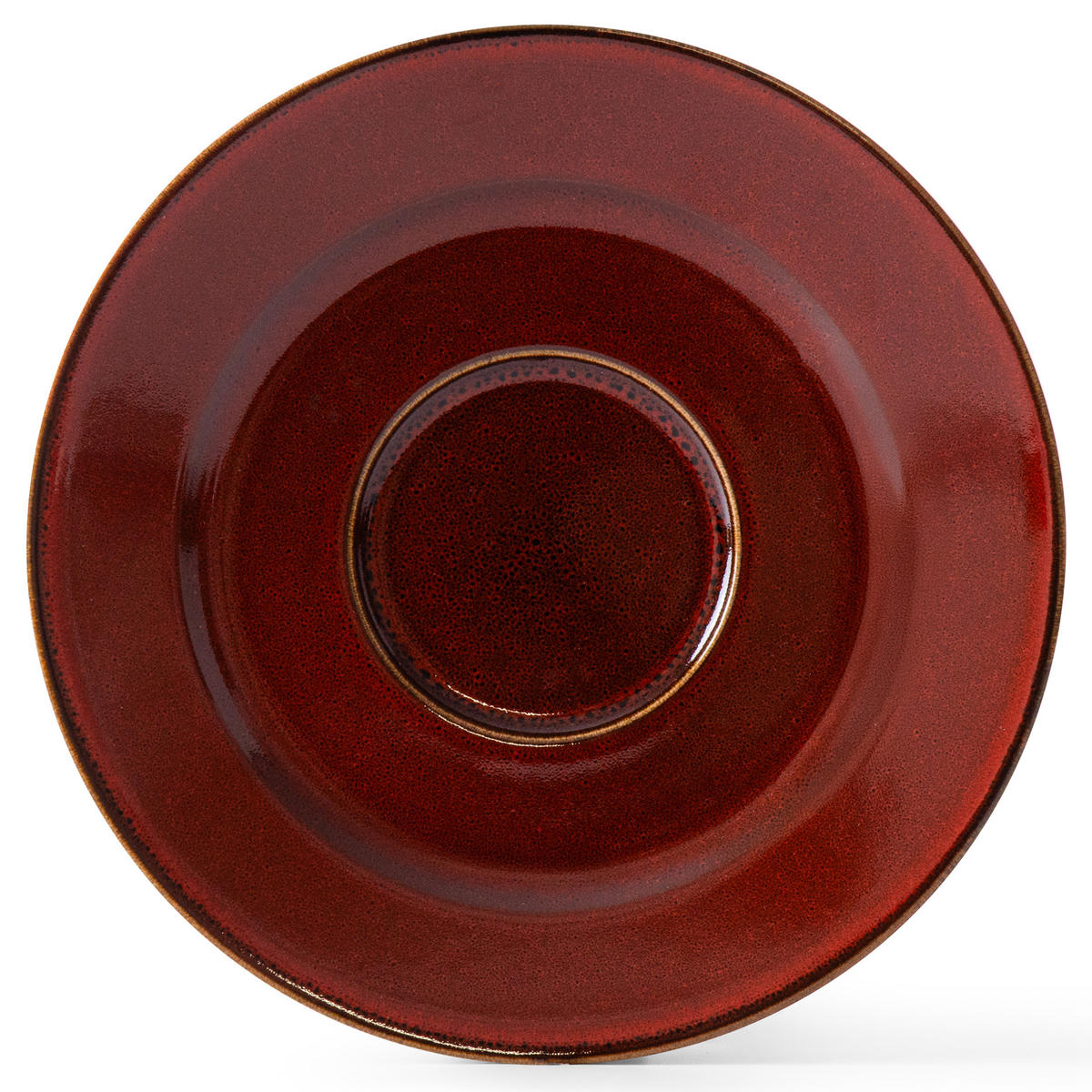 UNTERTASSEN-SET GAMBIA 6-tlg - Rot, Keramik (15.5cm) - Ritzenhoff Breker