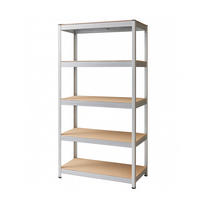 SCHWERLASTREGAL 172x30x75 cm - Silberfarben, Metall (75/172/30cm) - Bestlivings