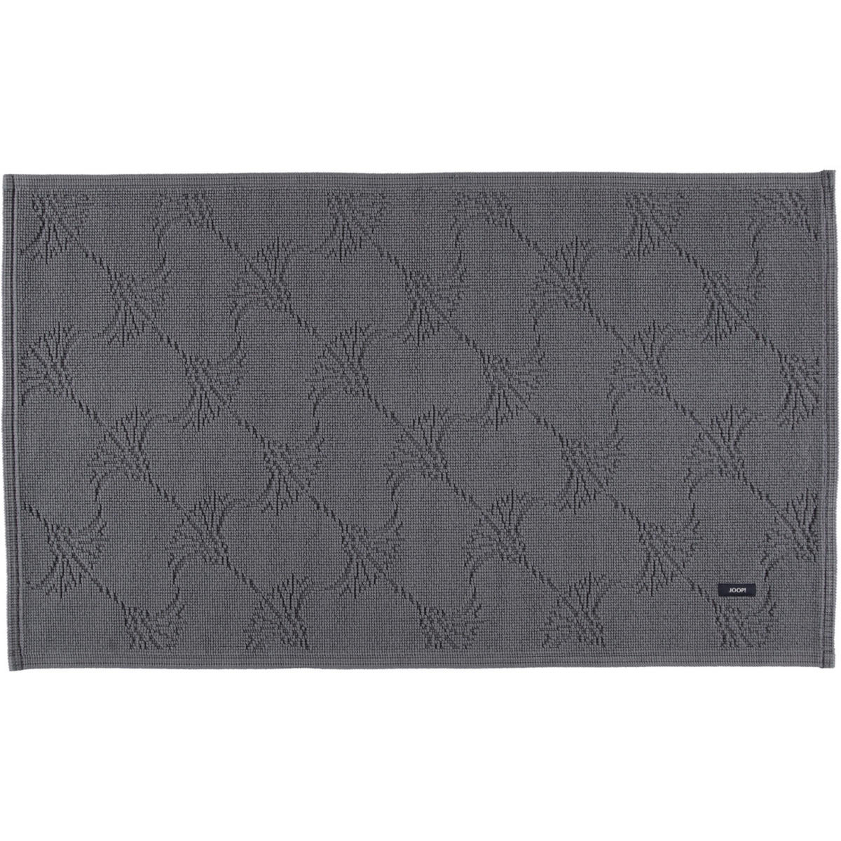 BADEMATTEN NEW CORNFLOWER 60 LIGHT ANTHRAZIT - 413 - Grau, Textil (70/120cm) - Joop!