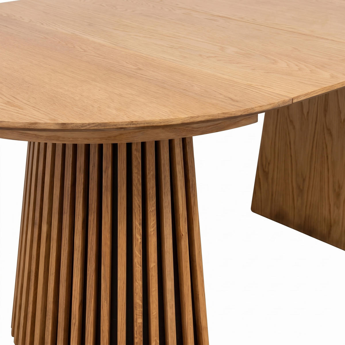 MATBORD Tokyo 120 x 120 x 75 cm – natur - Ekfärgad/Naturfärgad, Trä/Träbaserade material (200/120/75cm) - ebuy24