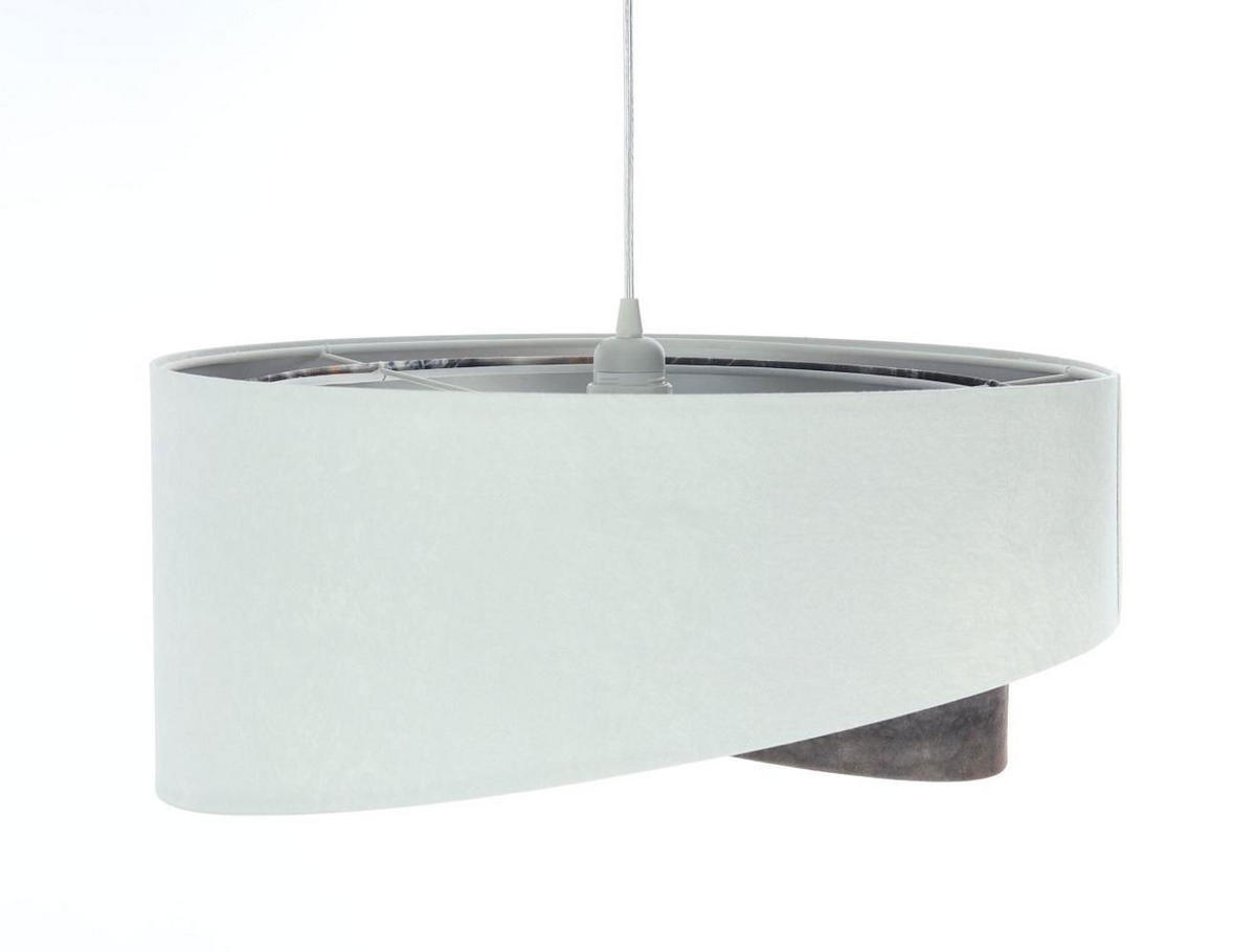 HÄNGELEUCHTE Grau 50/23 cm - Grau, Kunststoff (50/1/23cm) - ONZENO