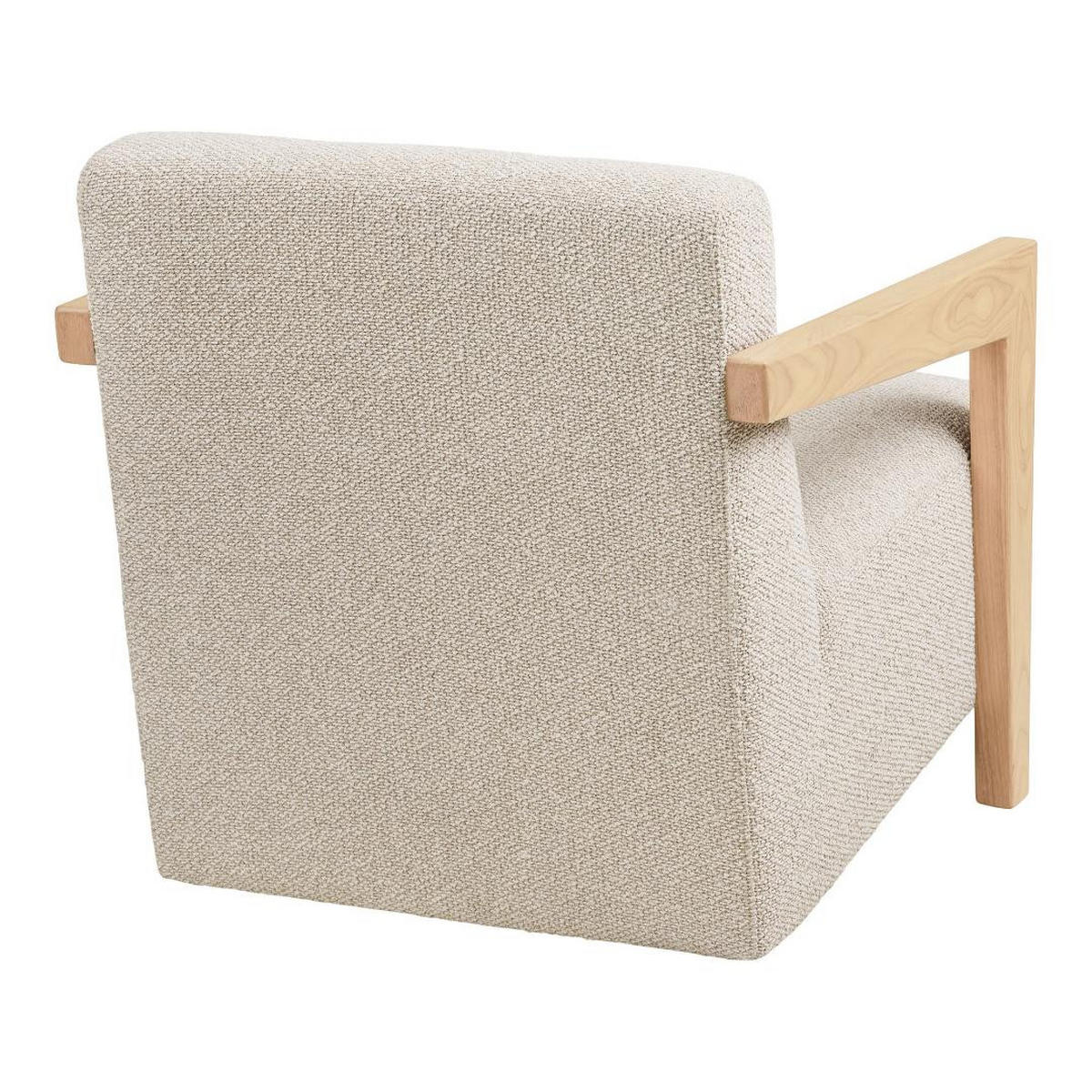 SESSEL, Clara, Eiche, Stoff, 72 x 88 x 72 cm - Eichefarben, Textil (72/72/88cm) - ebuy24