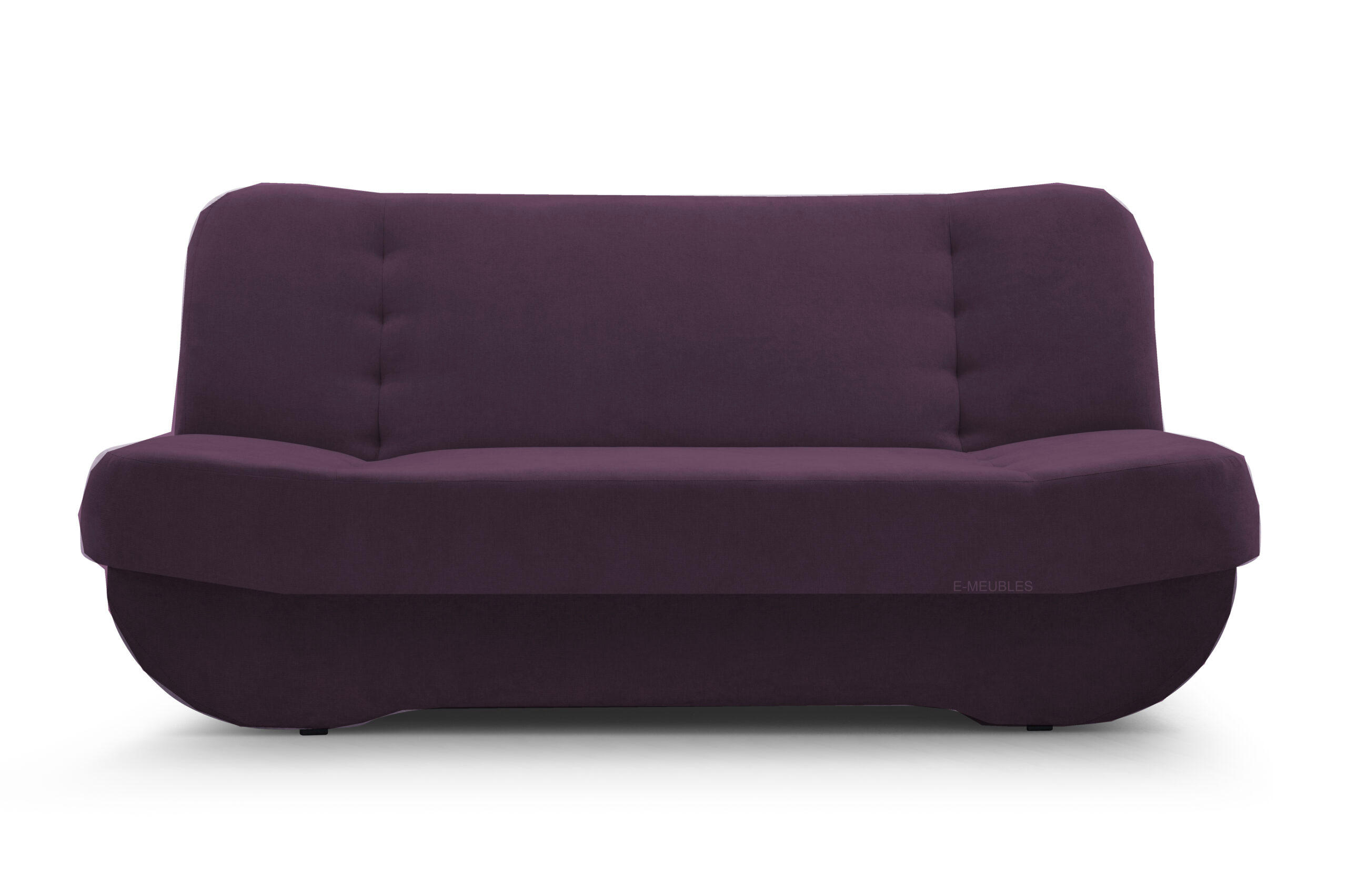 SCHLAFSOFA -PAFOS (Violett) - Violett, Holz (192/90/87cm) - Möblo