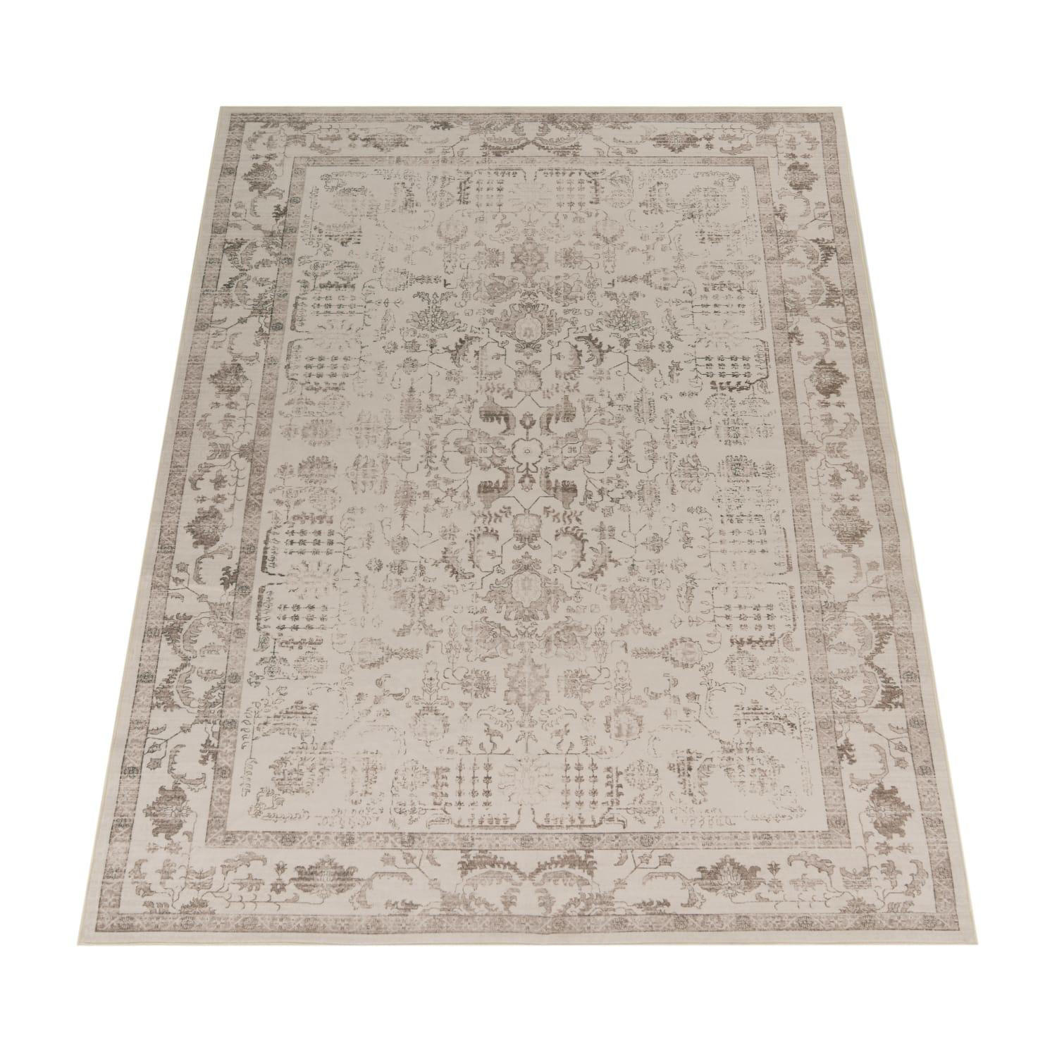 KURZFLOR-TEPPICH SEMER 427 BEIGE 120X160 - Beige, Kunststoff (120/160cm) - Paco Home