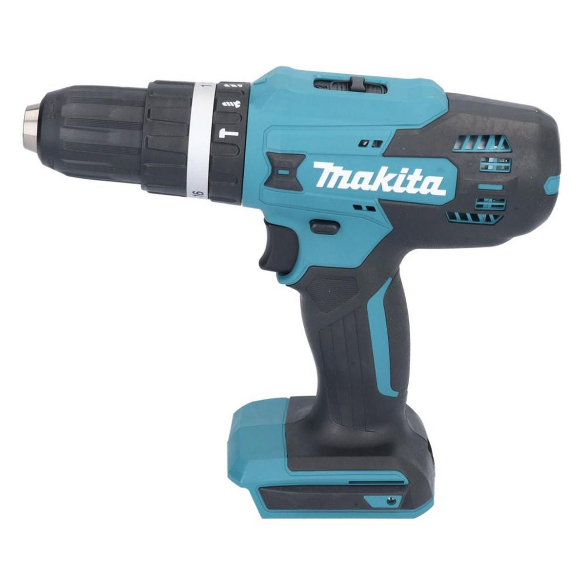 MAKITA HP 488 DAEX1 Akku Schlagbohrschrauber 18 V 42 Nm G-Serie + 2x Akku 2,0 Ah + Ladegerät + 74 tlg. Zubehörset + Koffer - Multicolor, Kunststoff (42/315/14cm) - Makita
