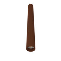 DECKENLEUCHTE Rond - Dunkelbraun, Metall (6/6/60cm) - Lumicom