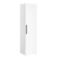 GARDEROBENSCHRANK - Weiß - Schwarz/Weiß, Holzwerkstoff/Kunststoff (55/200/47cm) - home24