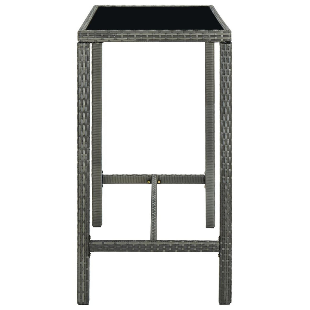 GARTENTISCH Tischolt 60/110/130 cm - Grau, Naturmaterialien (130/60/110cm) - ZMH