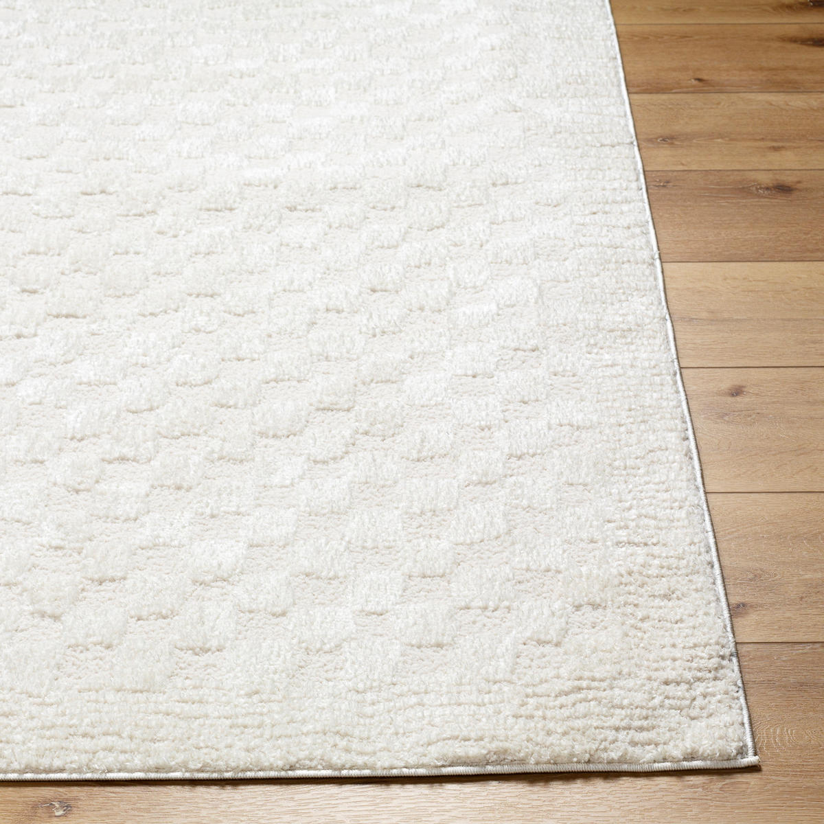 KURZFLORTEPPICH Ekta 200/275 cm Elfenbein - Weiß, Textil (200/275cm) - LIVABLISS