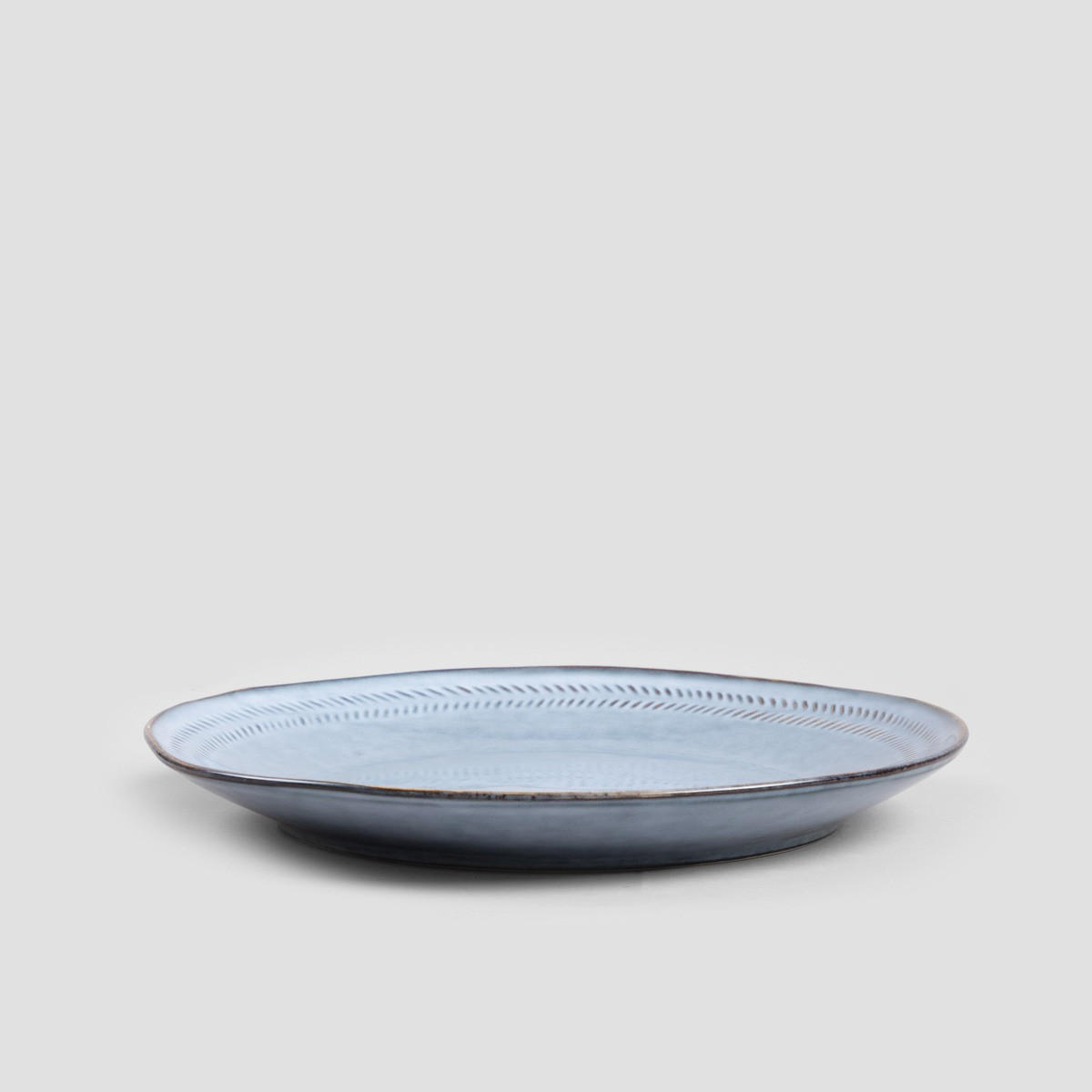 ESSTELLER Bluejeans blau 28 cm 6er-Set - Blau, Keramik (28/28/1cm) - Homla