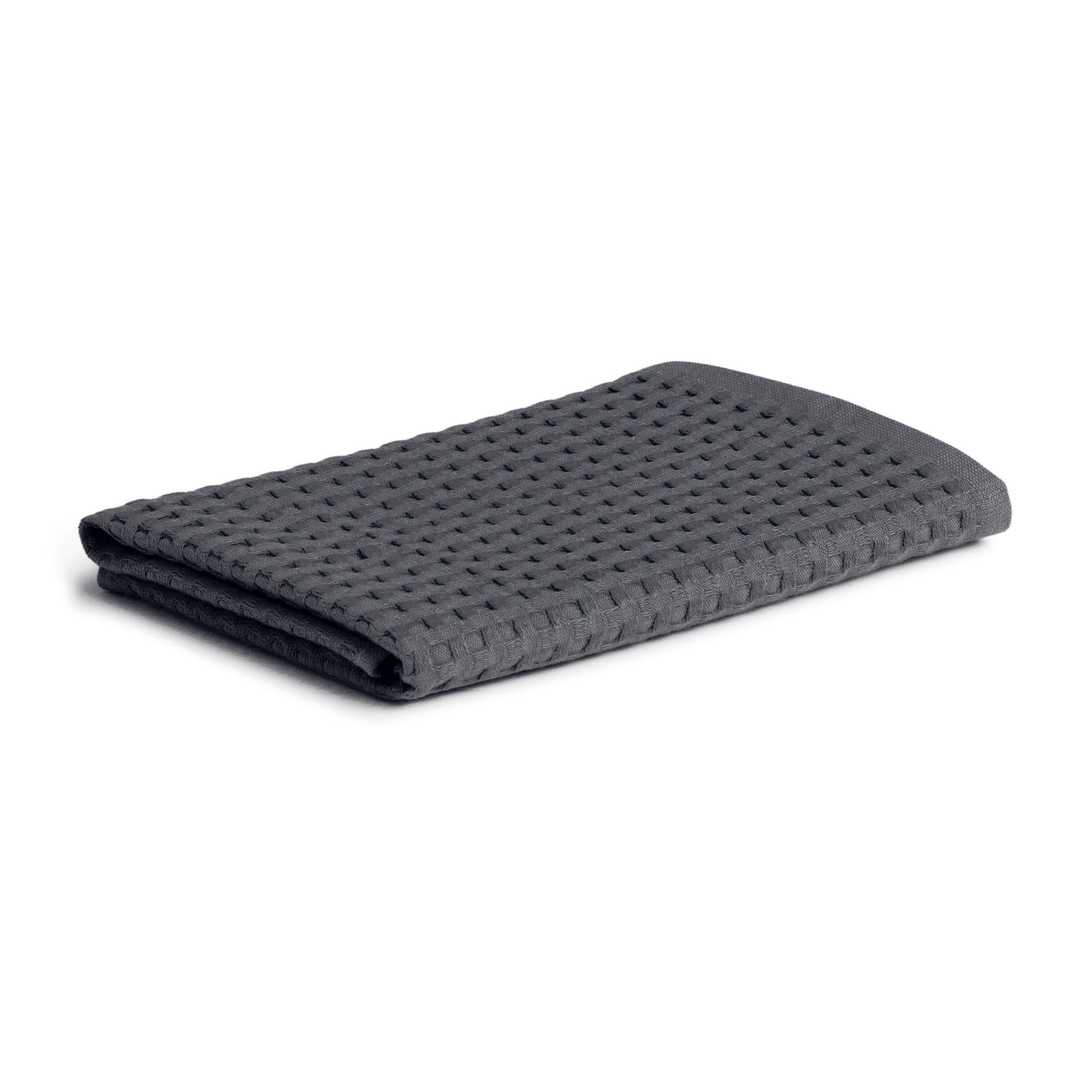 GÄSTETUCH PIQUÉE - Graphitfarben, Textil (40/70cm) - MÖVE