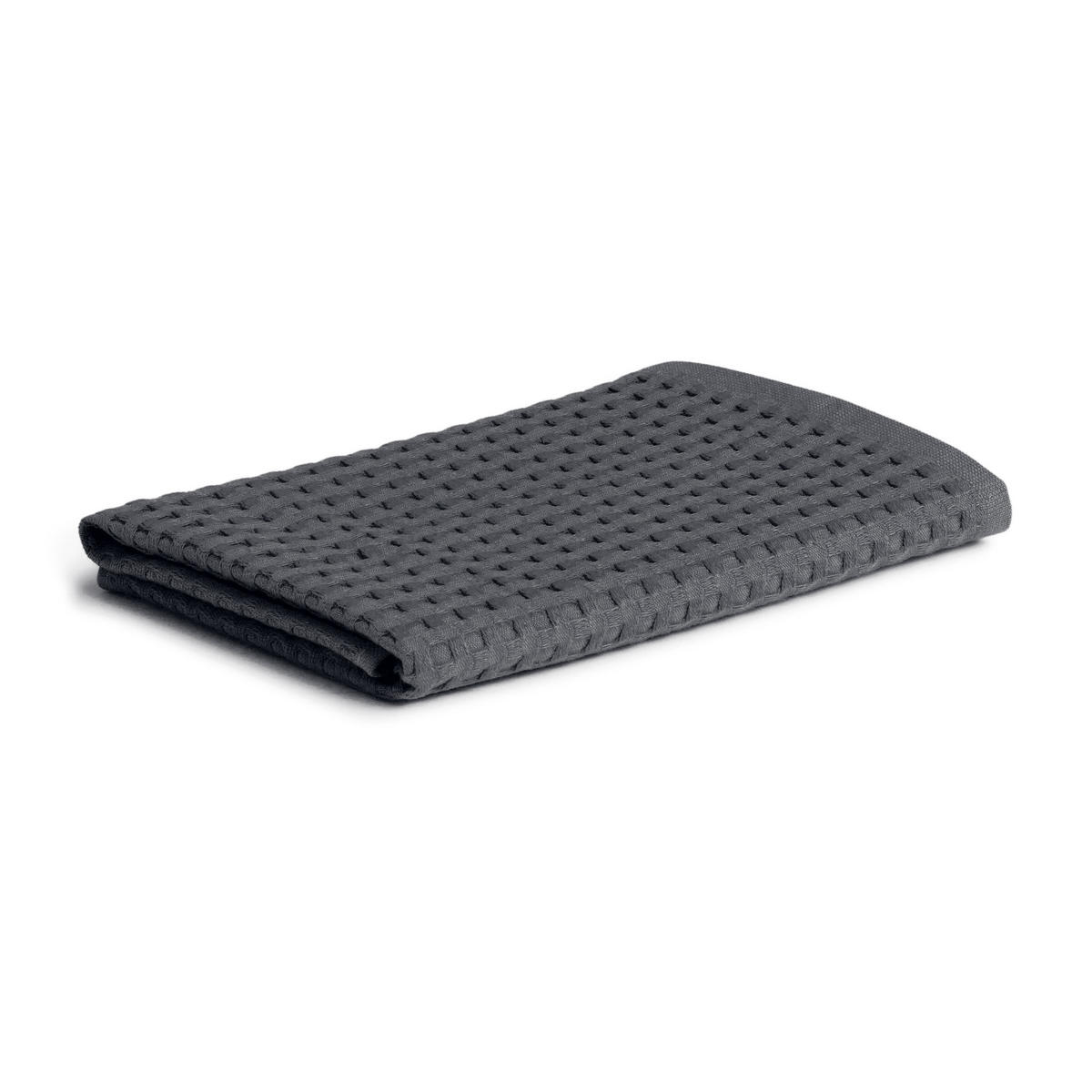 GÄSTETUCH PIQUÉE - Graphitfarben, Textil (40/70cm) - MÖVE
