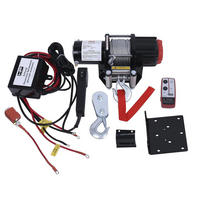 SEILWINDE Profi 4.800 kg, mit Funk- & Kabelfernbedienung - Schwarz, Metall (28/40.5/17cm) - Westfalia