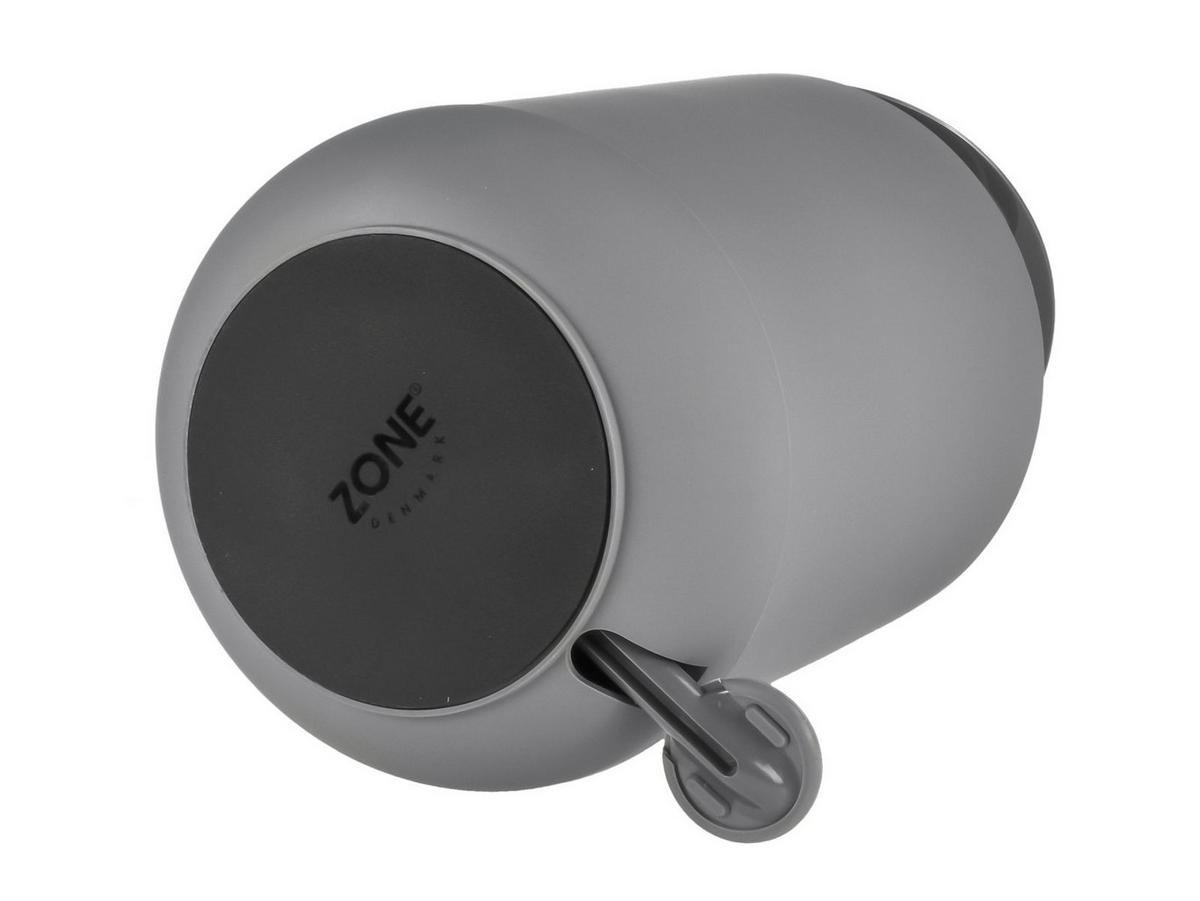 BAD ACCESSOIRES SET Nova ONE 2tlg. grey (grau) - Grau, Kunststoff (23/29/23cm) - Zone Denmark