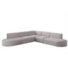 ECKSOFA Universal Palma Ascot Bukla - Rosa, Holzwerkstoff/Textil (276/276cm) - Fun Möbel