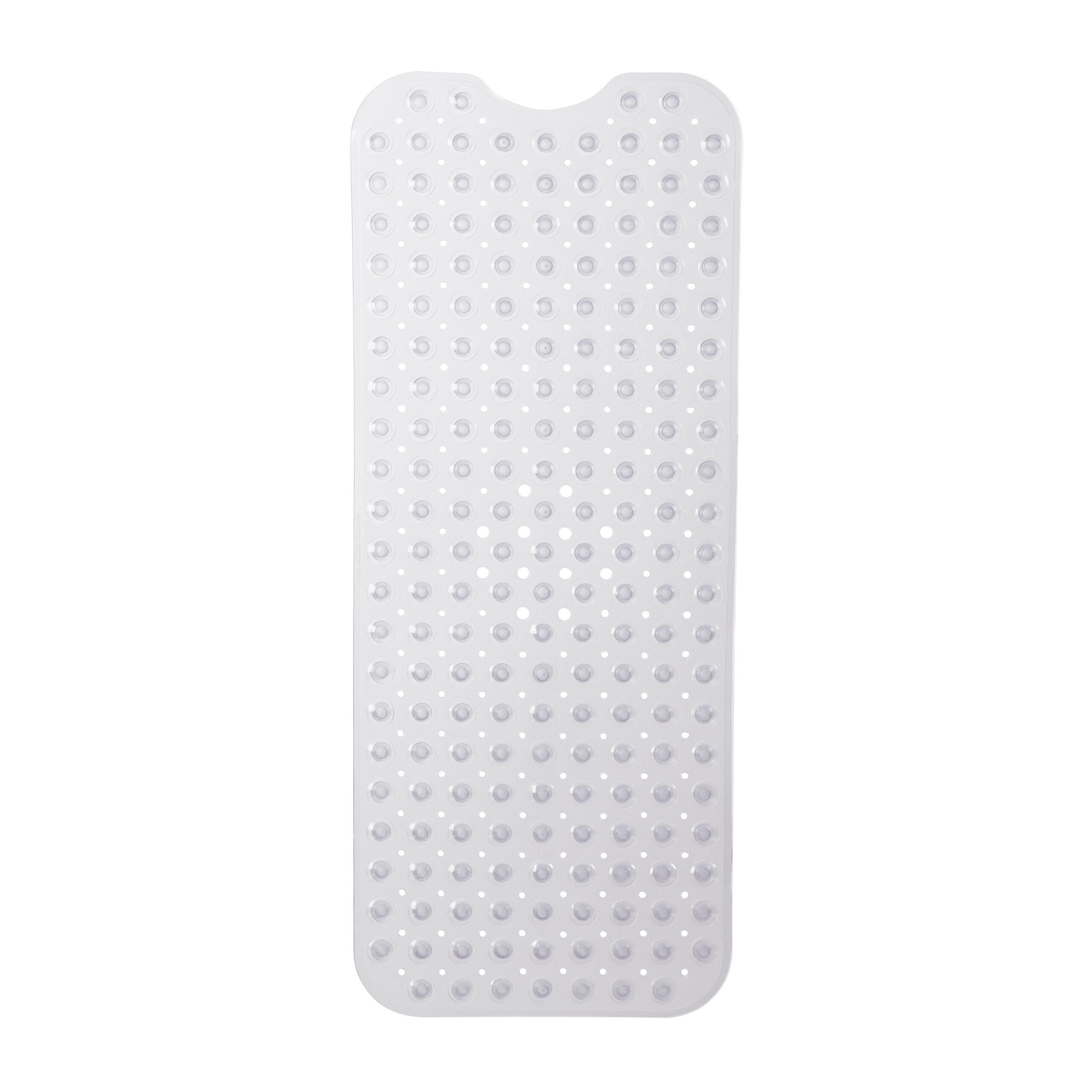 BADEWANNENMATTE - Transparent, Kunststoff (97/39cm) - Relaxdays