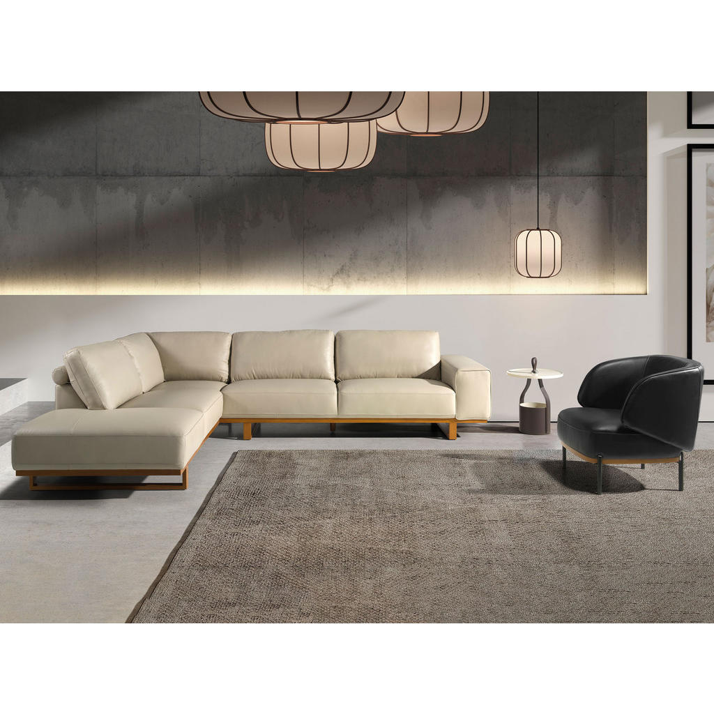 Thumbnail - Angel Cerda Sessel, Schwarz, Leder, 72x77x78 cm, Wohnzimmer, Sessel, Polstersessel