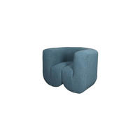 SESSEL NUA Blau 100x85x75 cm - Blau, Textil (100/75/85cm) - FURNLUX