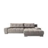 ECKSOFA WAVE Mit Schlaffunktion, Stoff SORO, Beige Rechts - Beige, Holz (281/105cm) - Kaiser Möbel