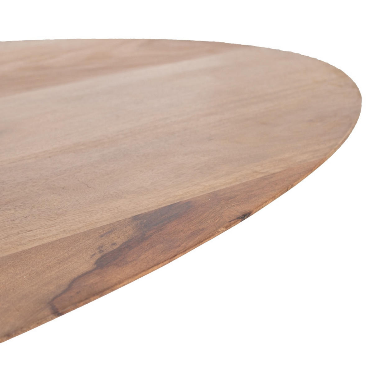 ESSTISCH oval aus Mangoholz 240cm, natürlich - Braun, Holz (240/110/78cm) - Giga Meubel