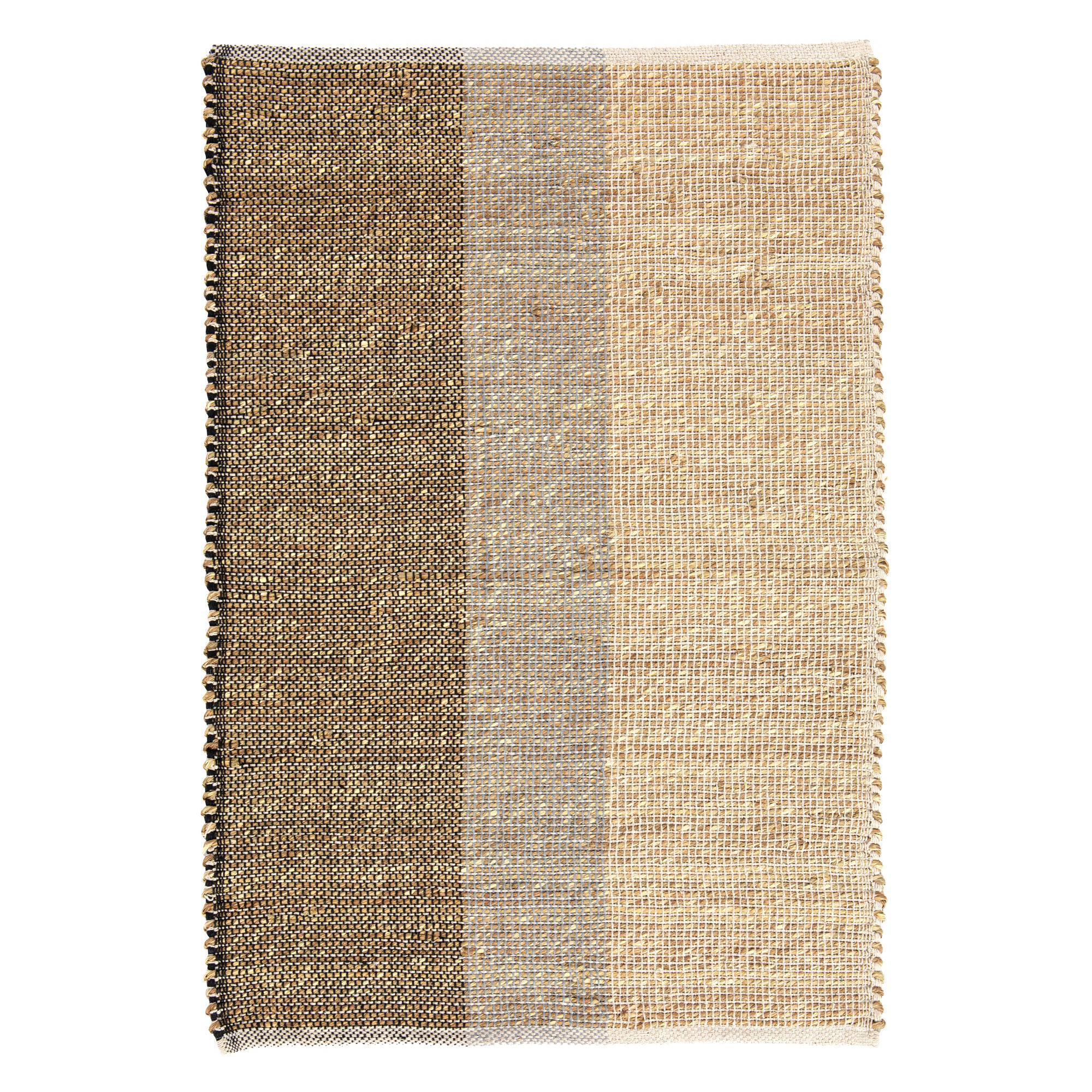 TEPPICH Karan carbonfarben 60 x 90 cm - Schwarz, Textil (60/90cm) - Vivaraise