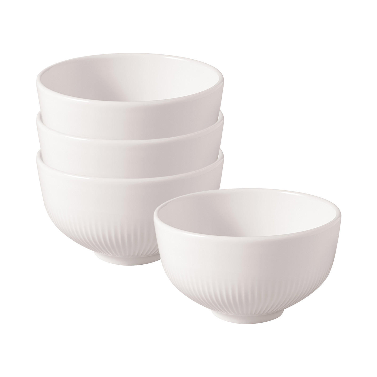 SNACKSCHALEN Afina weiß ø 10,7 cm 4er Set - Weiß, Keramik (10.7cm) - Villeroy & Boch