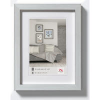 BILDERRAHMEN Construction Designrahmen 15x20 cm SILBER - Silberfarben, Kunststoff (17.7/22.7/1.3cm) - walther design