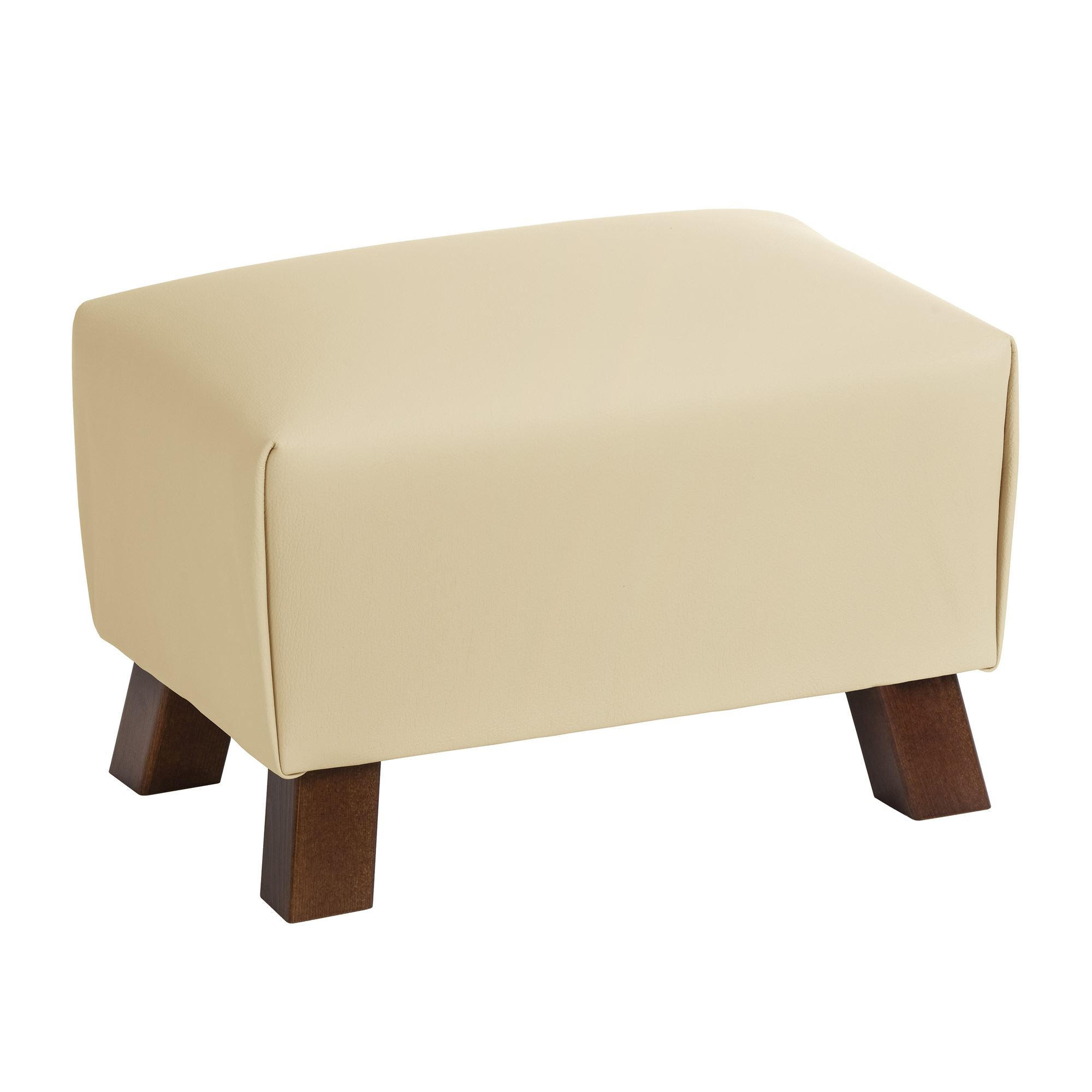 58aufmkessel Polsterhocker Beige 28x28x40 cm