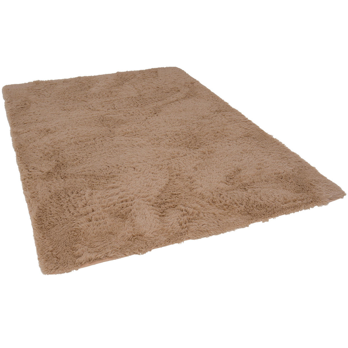 HOCHFLOR SHAGGY TEPPICH FLUFFY - Beige, Textil (80/150cm) - Pergamon