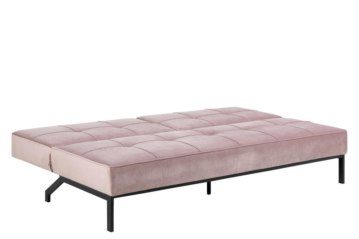 SCHLAFSOFA rosa - Rosa, Holzwerkstoff (198/87/95cm) - ebuy24