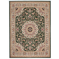 TEPPICH ATLAS Beige Grün 140/200 cm - Beige/Grün, Textil (140/200cm) - Tapiso