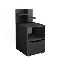 NACHTTISCH Ruben Anthrazit 40 x 82.2 cm mit Schublade - Anthrazit, Holzwerkstoff (40/82.2/48cm) - Vicco