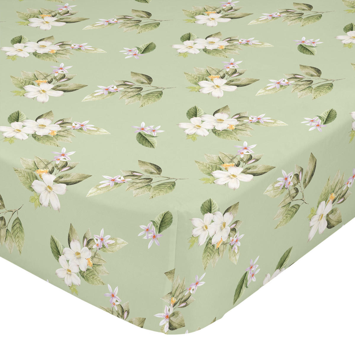 SPANNBETTTUCH azahara 140x200x32 cm mehrfarbig - Multicolor, Textil (140/200cm) - Happy Friday