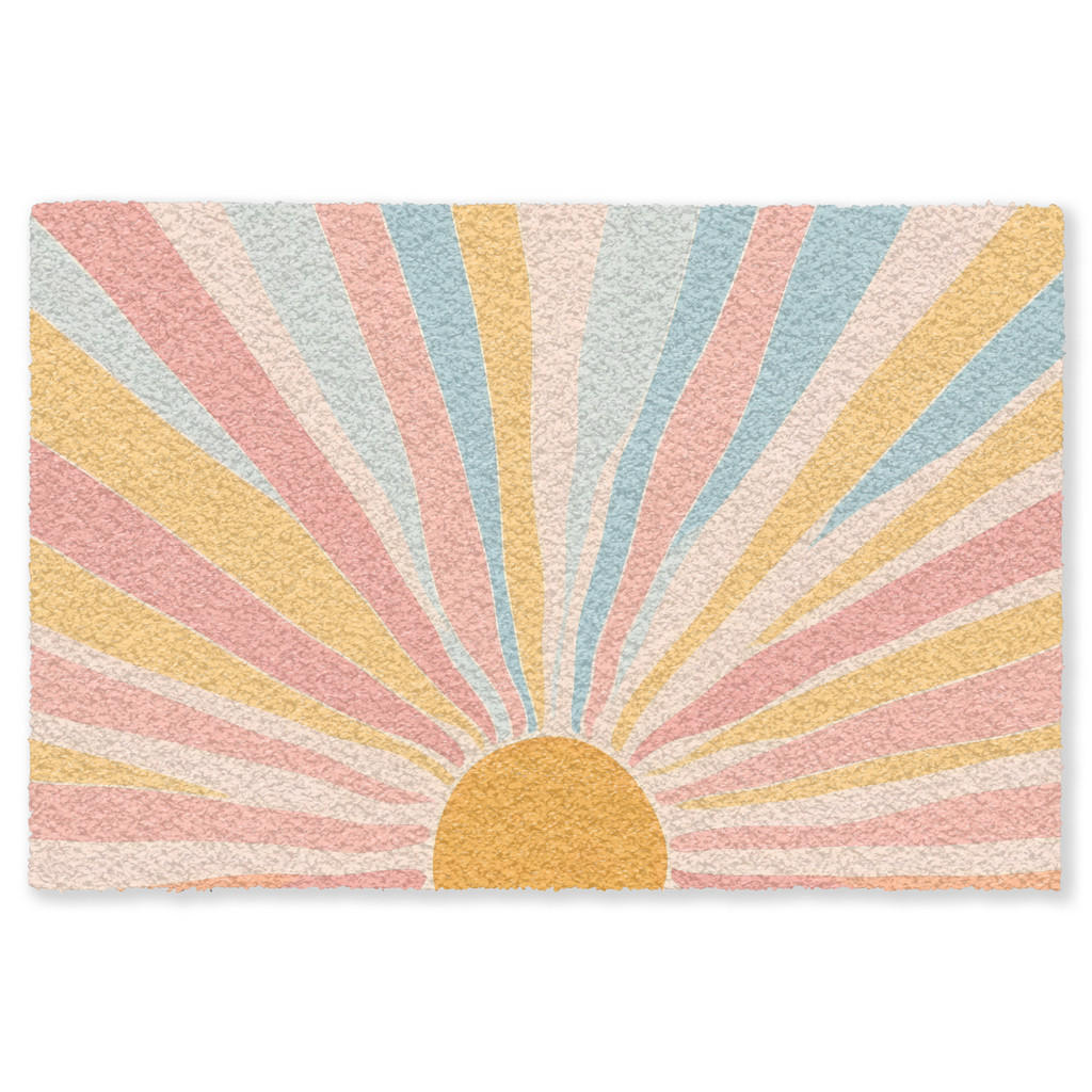 MuchoWow ROHOŽKA Ilustrace - Slunce - Pastelové barvy 60x40 cm