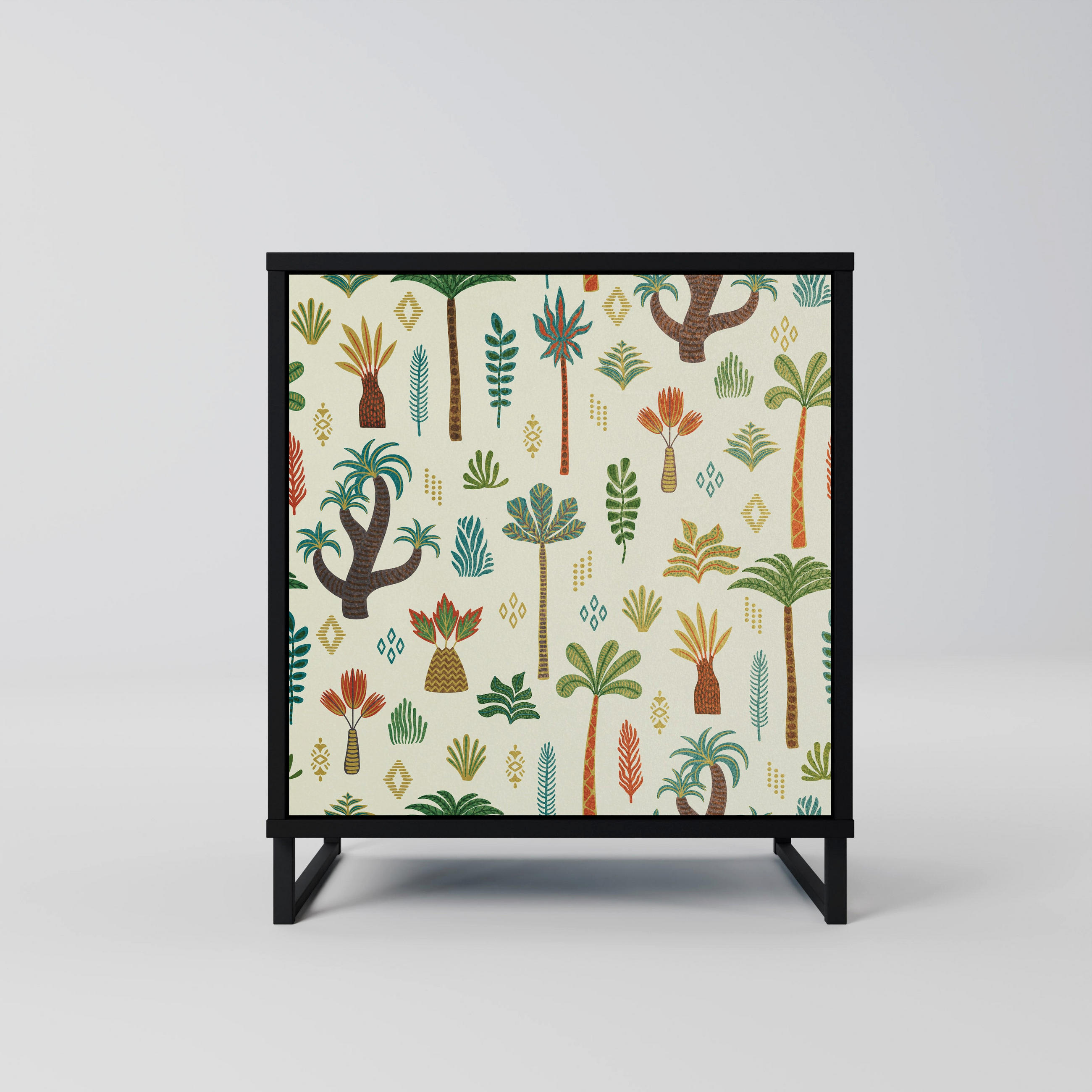 SpaceRebels Sideboard Schwarz 57.5x67.5x42 cm