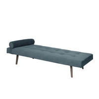 RELAXLIEGE GRINO Petrol Webstoff - Petrol, Textil (195/44/82cm) - KAWOLA