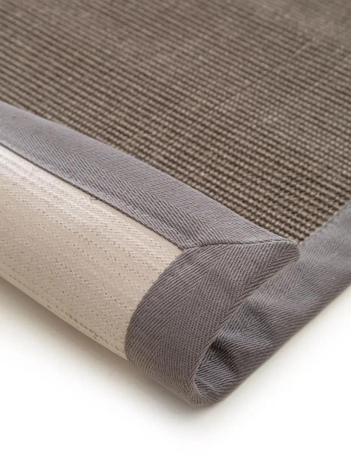 SISALTEPPICH Sana Grau 150x150 cm - Grau, Textil (150/150cm) - benuta Nest