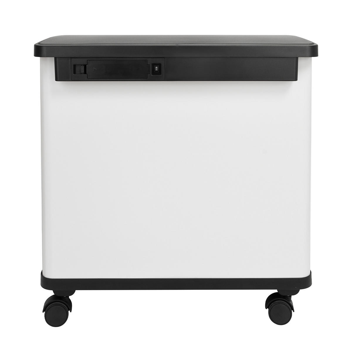 SENSORMÜLLEIMER SR3X18 54L Weiß - Weiß, Metall (58/60/35cm) - SVITA