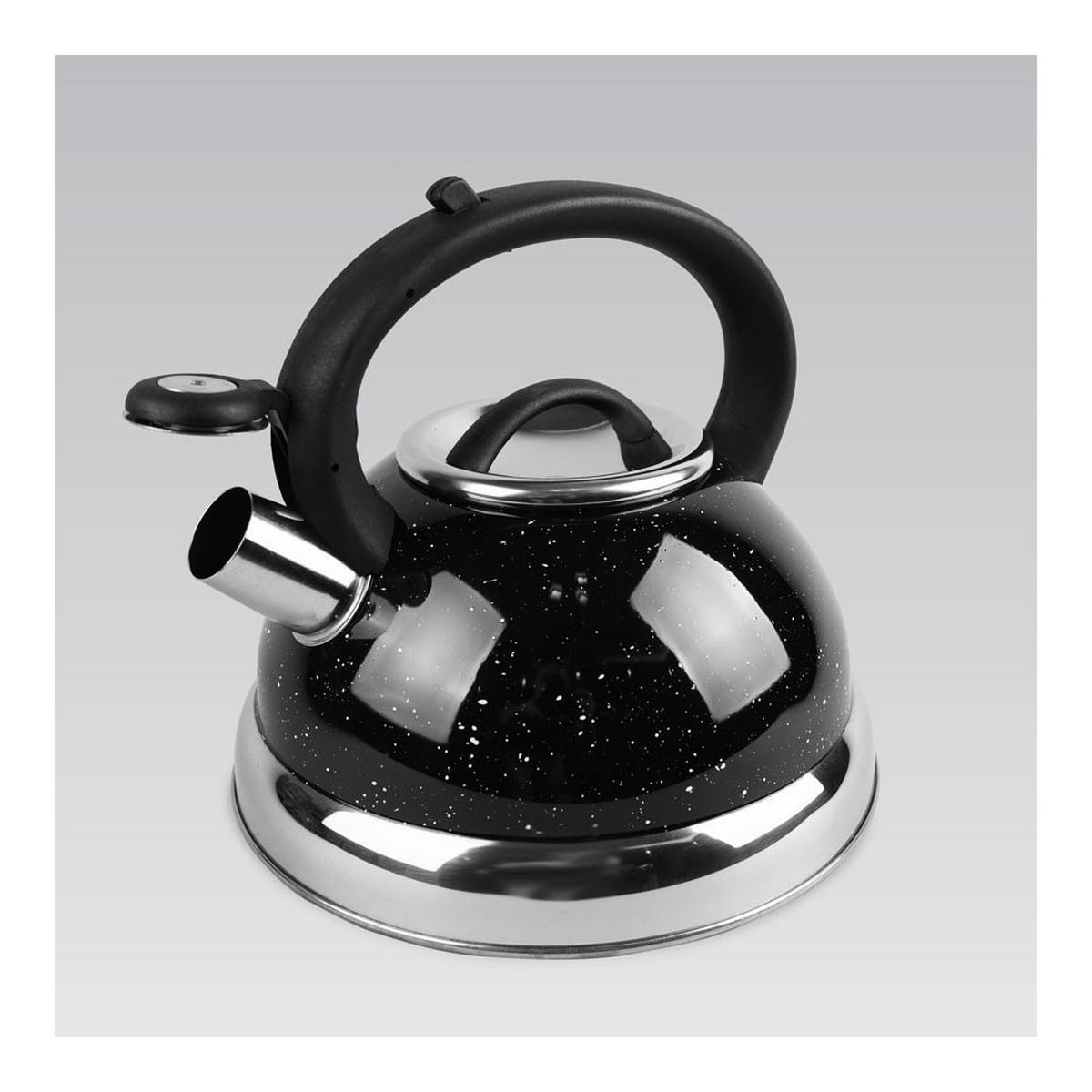 WASSERKESSEL Schwarz 20/20/20 cm MR1313BLACK - Schwarz, Metall (20cm) - Maestro 