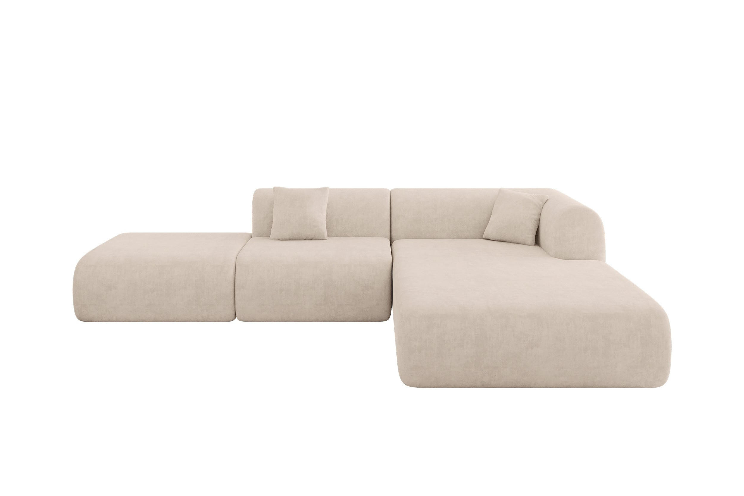 Altdecor Ecksofa Beige 289x176 cm