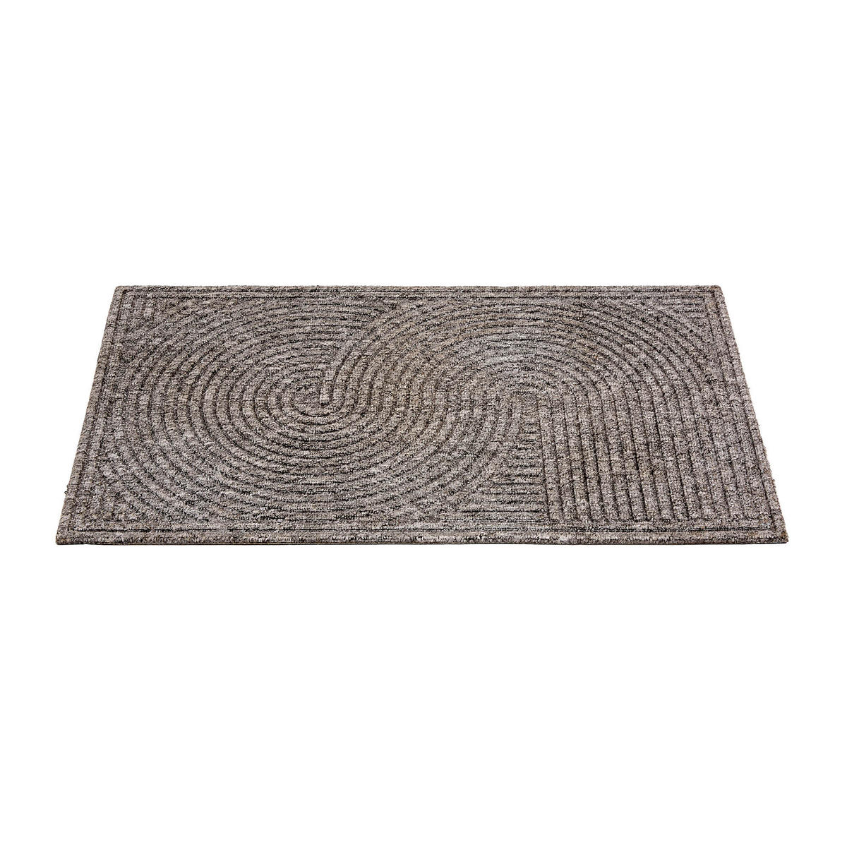 FUSSMATTE FÜR INNEN UND AUßEN GRAPHIC DELUXE 2ER SET - Silberfarben, Textil (45/75cm) - Astra