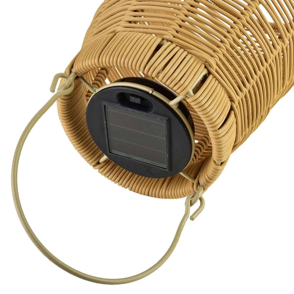 LANTERN Sokke béžová 21/21/41 cm plast - béžová, plast (21/41/21cm) - Mondex
