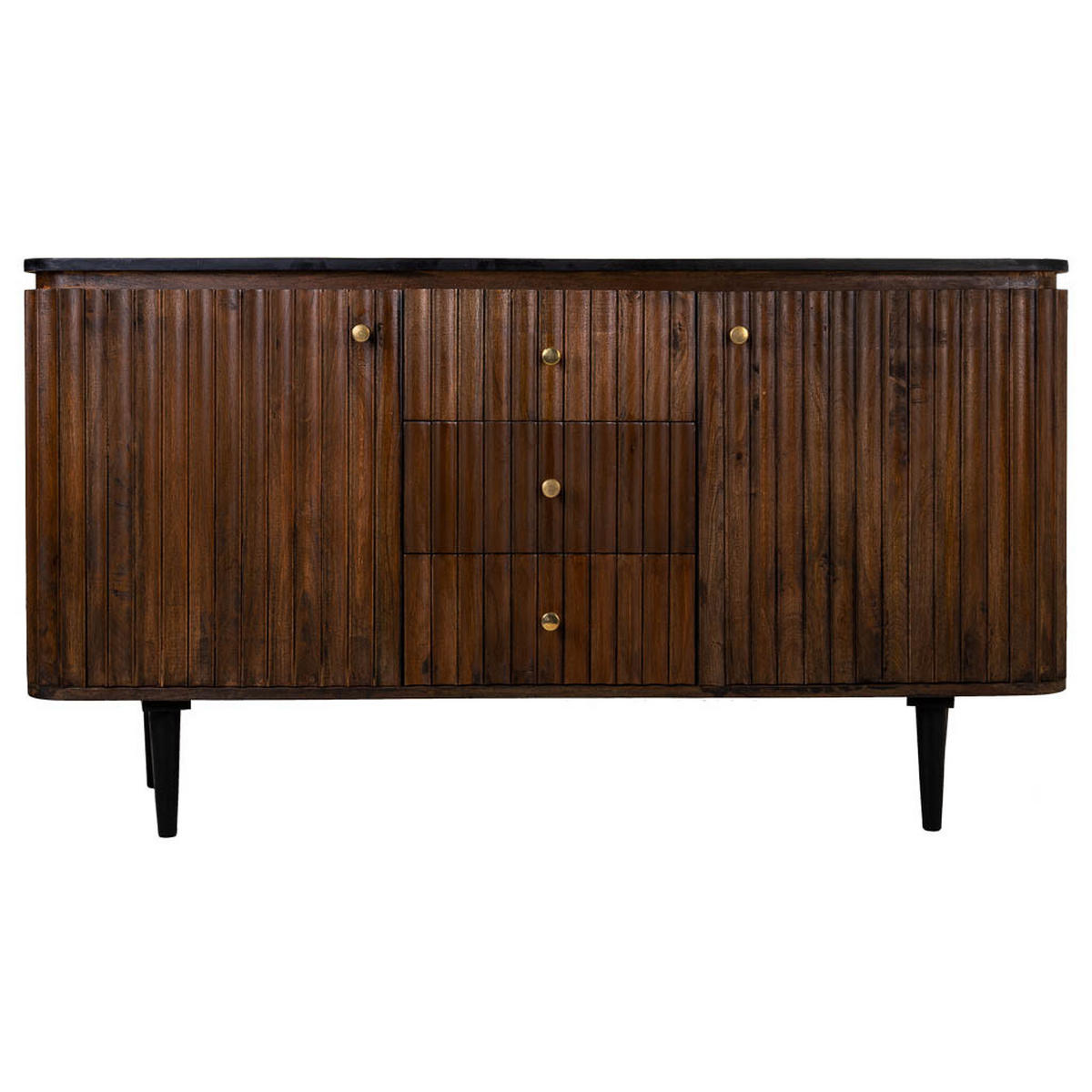 SIDEBOARD aus Holz 147x40x80 cm - Braun, Holz (147/80/40cm) - Wanderlust