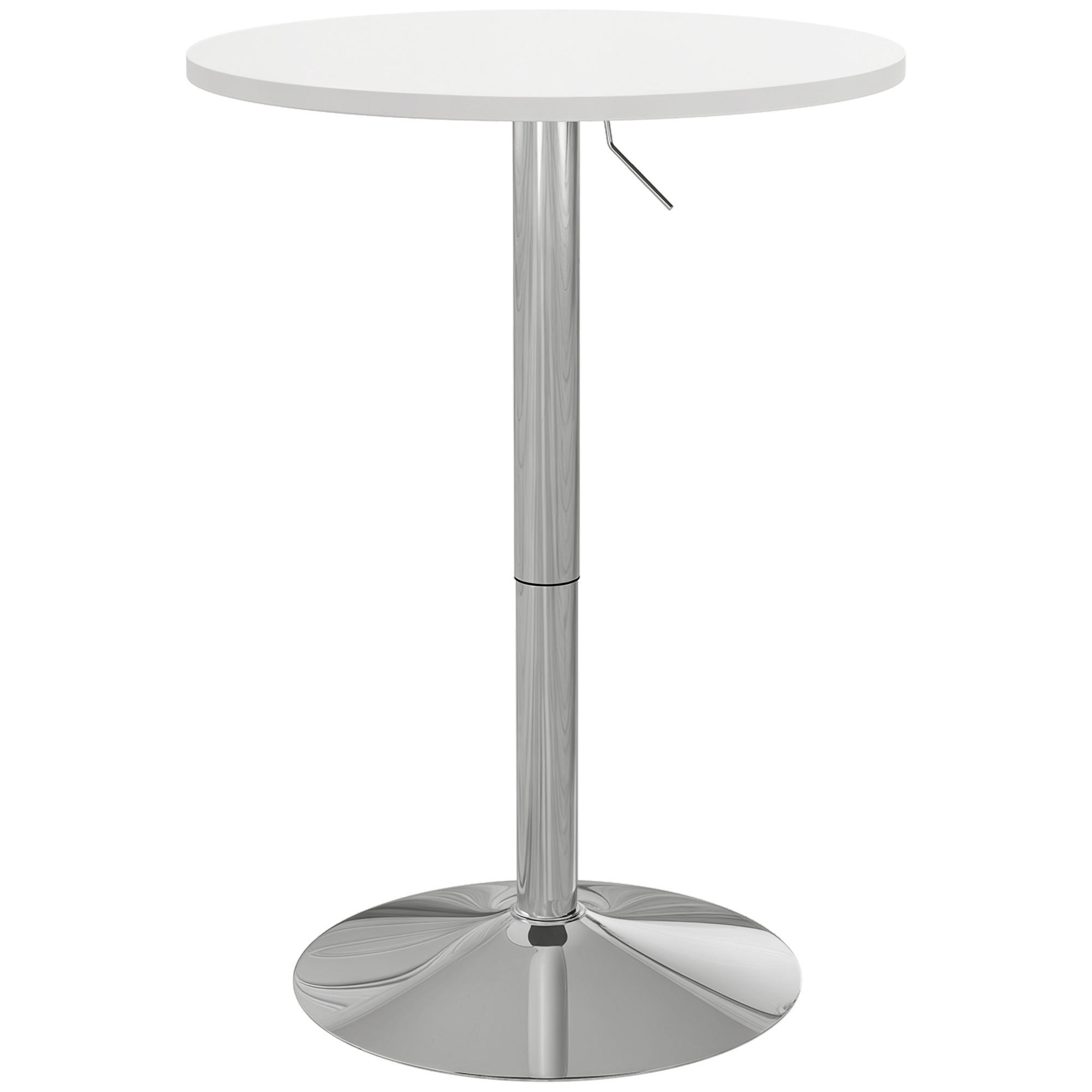 BARTISCH Weiß 1 Stück - Weiß, Naturmaterialien (60/60/91cm) - GiPP