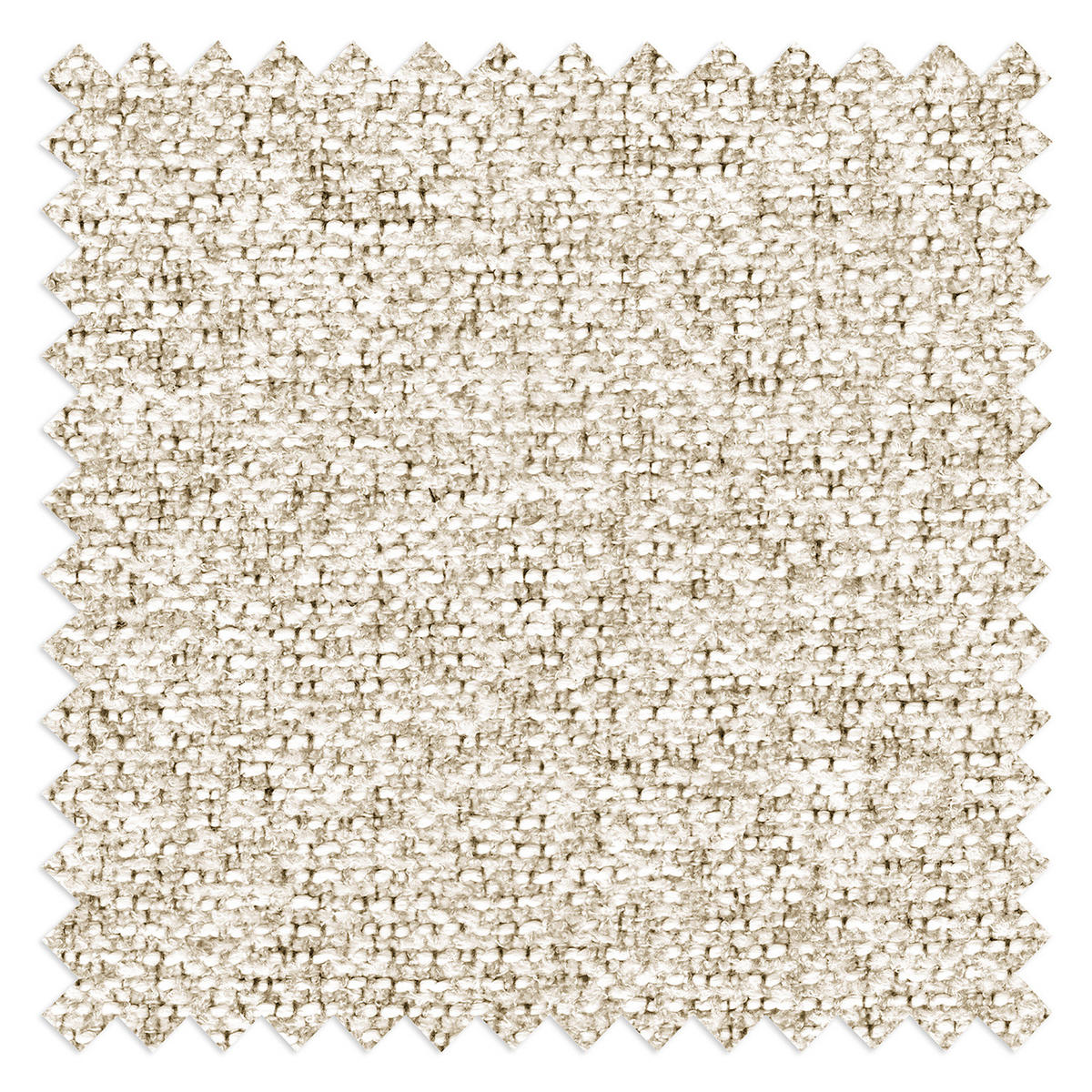 ECKSOFA mit Schlaffunktion - Strukturstoff - Creme/Schwarz, Kunststoff/Textil (268/184cm) - home24