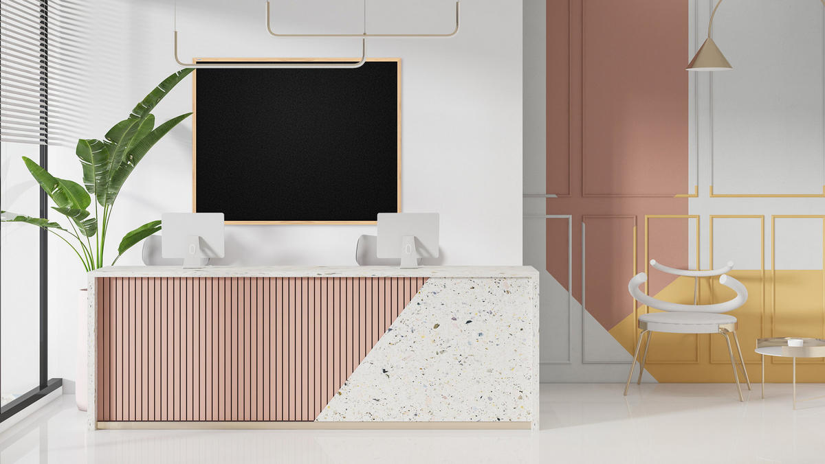 SCHWARZ Pinnwand mit Holz Rahmen 120x90cm - Schwarz, Holz (120/90/1.5cm) - ALLboards