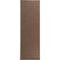 OUTDOORLÄUFER Metro Braun 80x240 cm - Braun, Textil (80/240cm) - benuta Nest