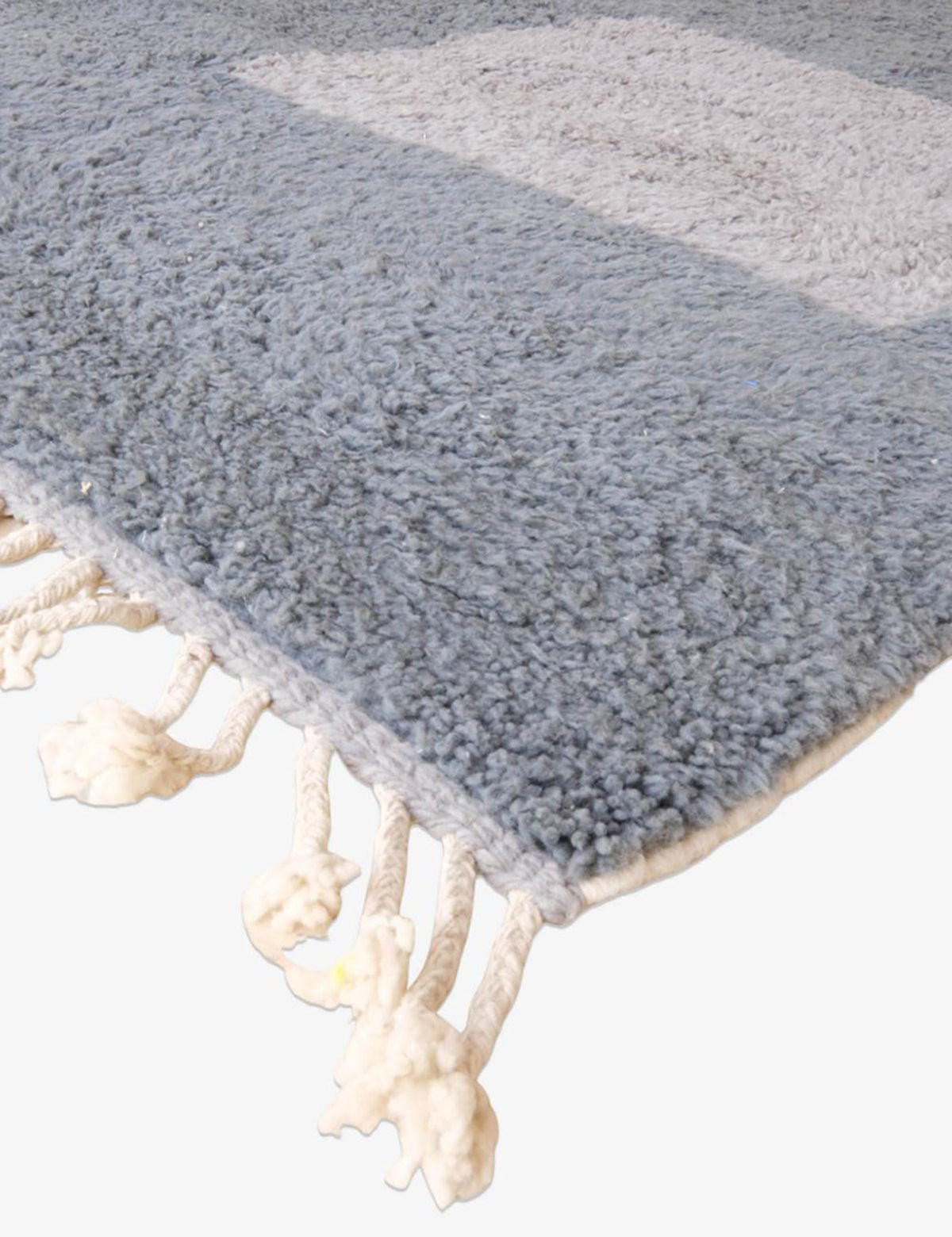 BERBERTEPPICH schlicht modern 310x 403 cm - Blau, Naturmaterialien (310/403cm) - AFK Living