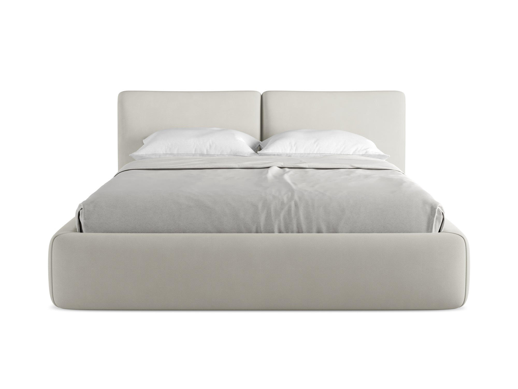 POLSTERBETT mit Bettkasten und Lattenrost 180x228 Beige - Beige/Schwarz, Kunststoff/Textil (160/200cm) - Makamii