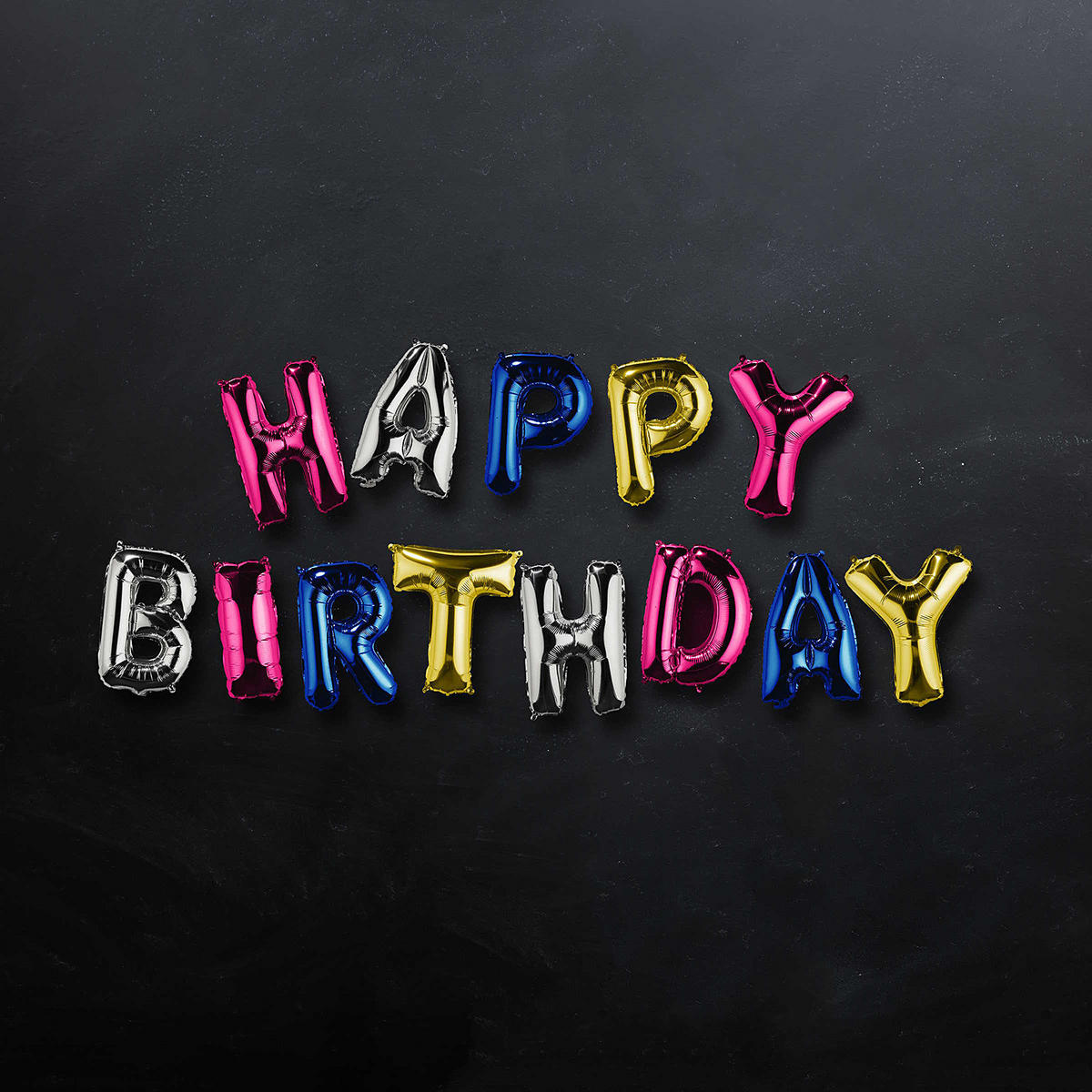 FOLIENBALLONS (13-teilig) Upper Class - Multicolor, Kunststoff (500/8/45cm) - BUTLERS